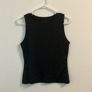 Black Sleeveless Tahari Modern Essential Shell